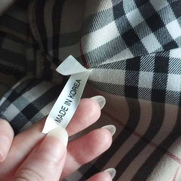 vintage plaid pleated mini skirt - Picture 2 of 4